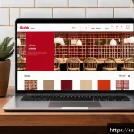 Home 23 인지 편향과 선택 아키텍처의 관계 - A modern Spanish digital shopping interface on a laptop screen showing a clothing online store with ...